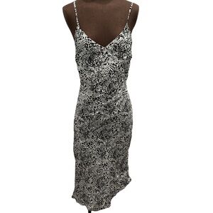 AG Adriano Goldschmied spaghetti strap Leopard Dress  Women’s Size Medium